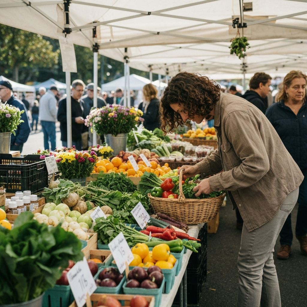 Shopping for fresh food